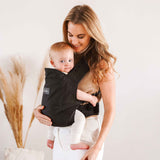 Porte bébé physio ROOKIE Premium noir utilisable dès la naissance