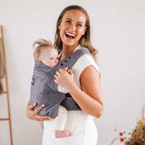 porte bébé physio ROOKIE Premium gris anthracite ou gris foncé