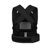 Vue de dos du système de bretelles très pratique du porte-bébé design Rookie Baby Premium