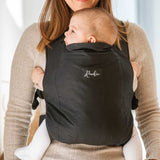 Bébé dans son porte-bébé physiologique Rookie Premium Noir