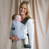 Porte-bébé ROOKIE Revolution ventral et dorsal gris
