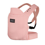 Vue de côté du système de bretelles très pratique du porte-bébé design Rookie Baby Premium